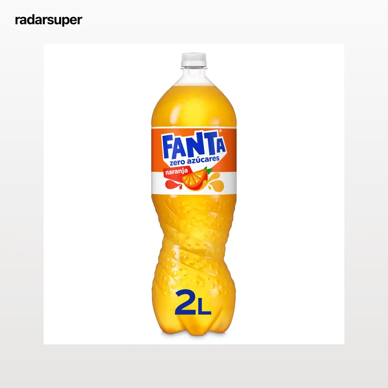 Fanta de naranja zero 2 L