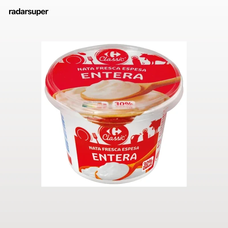 Nata Carrefour Classic 200 ml.