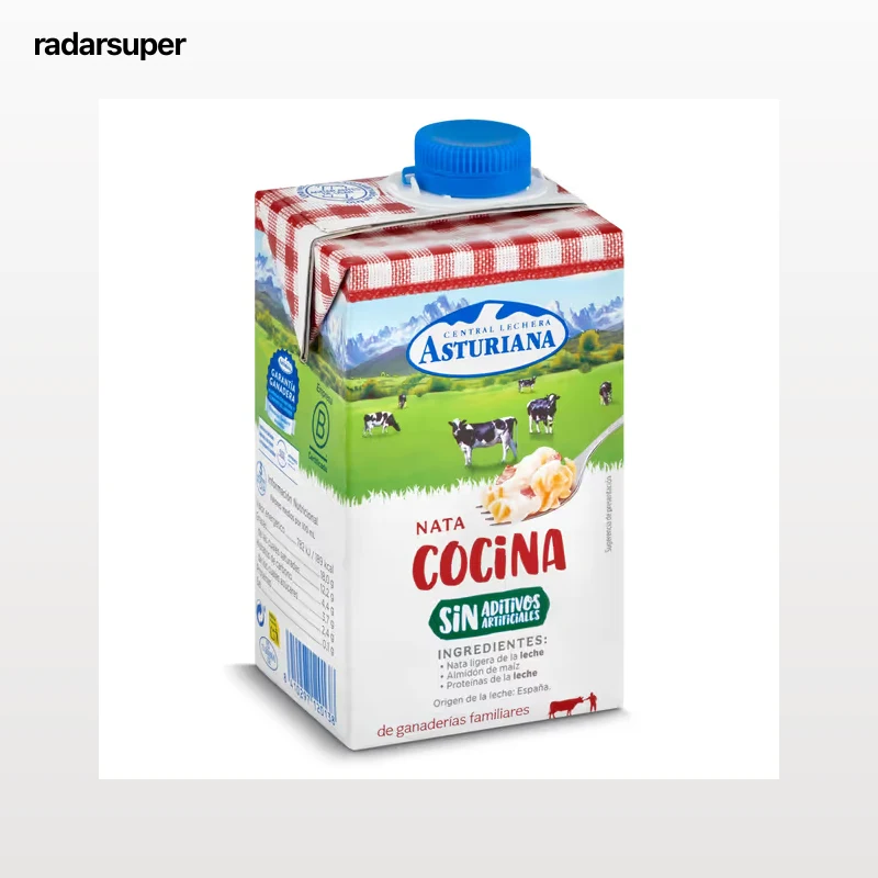 Nata para cocinar Asturiana 500 ml