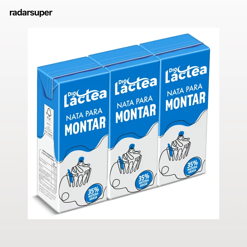 Nata para montar Dia Láctea 3 x 200 ml