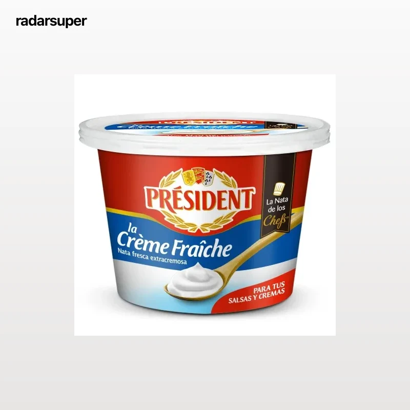 Nata para cocinar fresca Président 200 ml.
