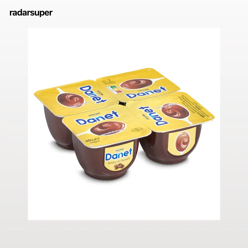 Natillas de chocolate Danet 4 x 120 g