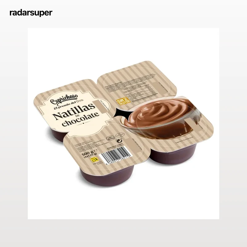 Natillas de chocolate Dia Caprichoso 4 x 125 g