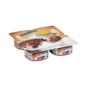 Natillas de chocolate con leche