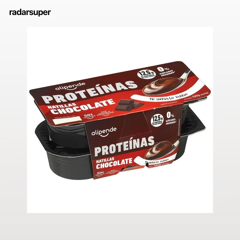 Natillas proteínas Alipende 4 unidades Chocolate