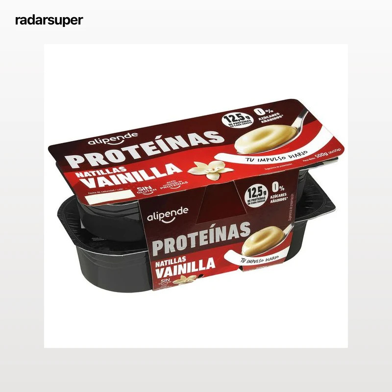 Natillas proteínas Alipende 4 unidades Vainilla