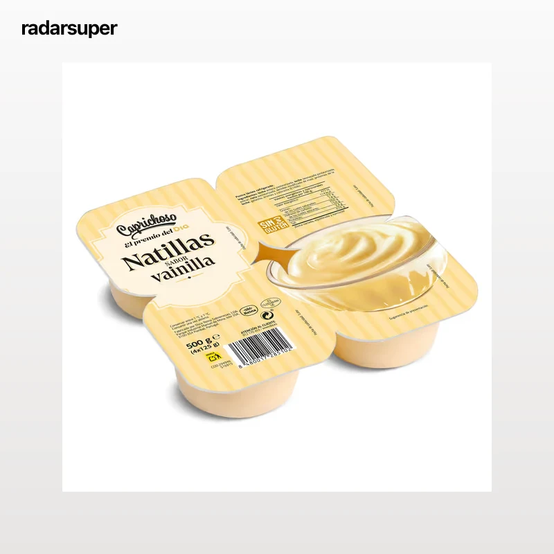 Natillas sabor vainilla Dia Caprichoso 4 x 125 g