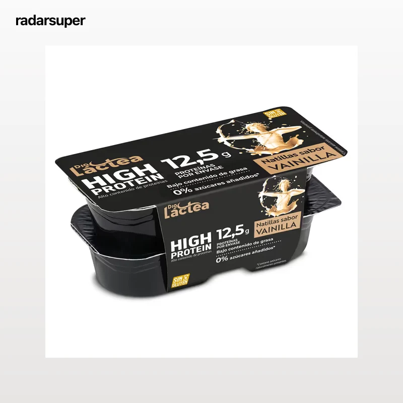 Natillas sabor vainilla alta en proteínas Dia Láctea 4 x 125 g