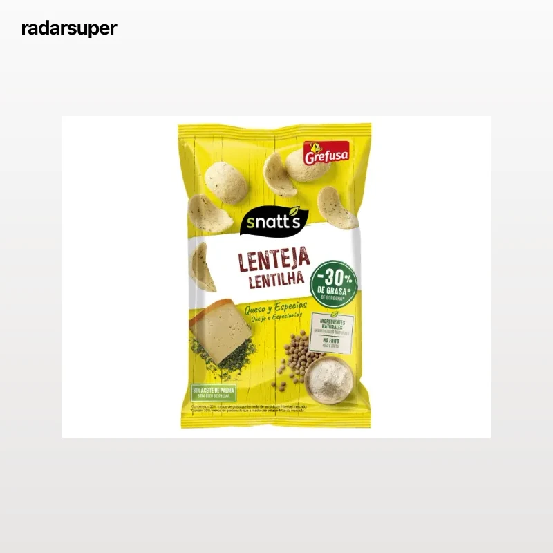 Natuchips de lenteja