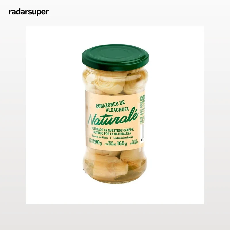 NATURALE Corazones de alcachofa 20/30 uds  - 165g.