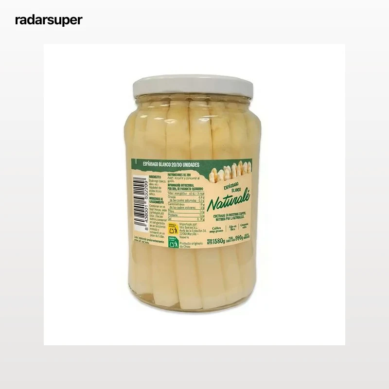 NATURALE Espárrago blanco extra 20/30 uds - 975g.
