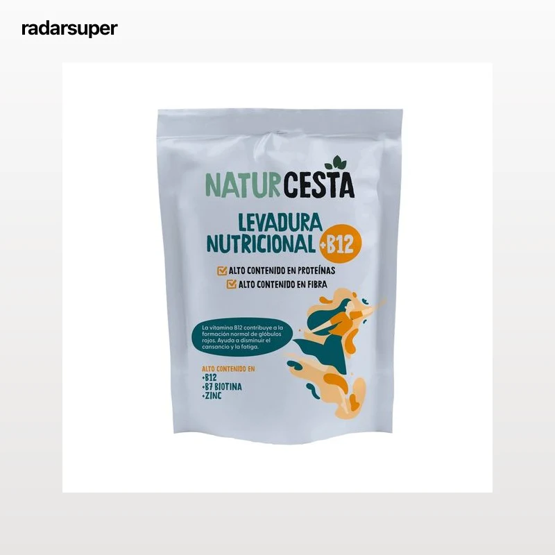 NATURCESTA Levadura nutricional con alto contenido en vitamina B12 150 g.