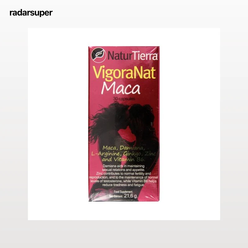 NATURTIERRA Complemento alimenticio para aumentar el apetito y el vigor sexual NATURTIERRA 30 uds.