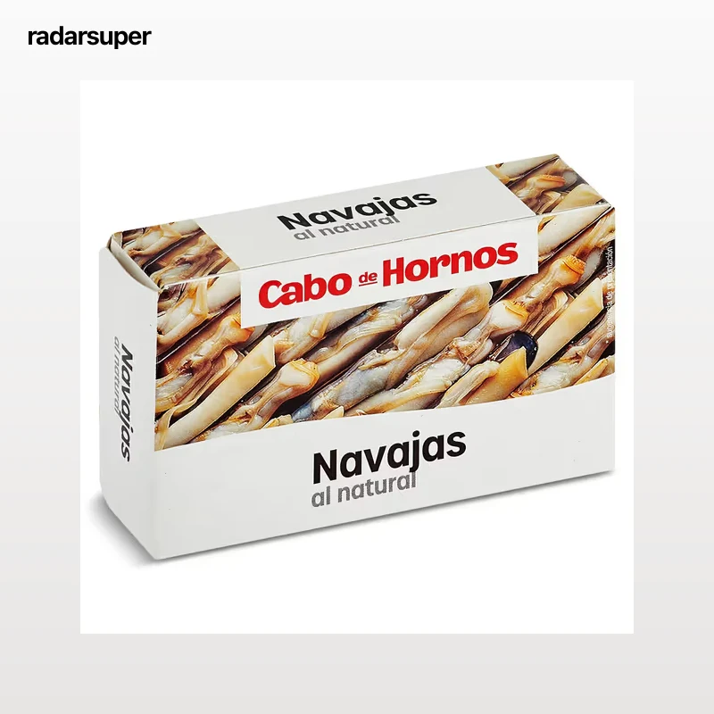 Navajas al natural Cabo de Hornos 63 g