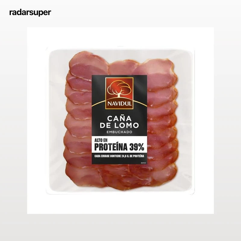 NAVIDUL Caña de lomo embuchado cortado en lonchas 63 g.