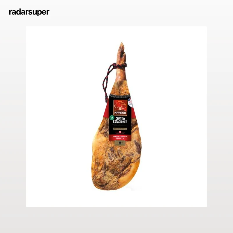 NAVIDUL Jamón curado de reserva NAVIDUL 4 estaciones pieza de 7 kilos (peso aproximado)