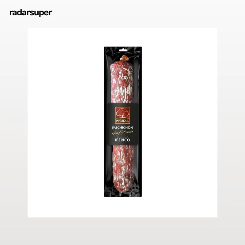 NAVIDUL Salchichón con carne de cerdo ibérico NAVIDUL Gran selección 225 g.