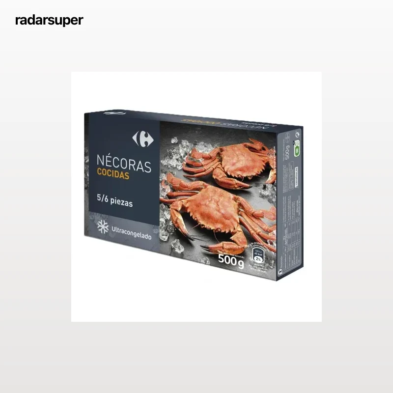 Nécoras cocidas Carrefour 500 g.