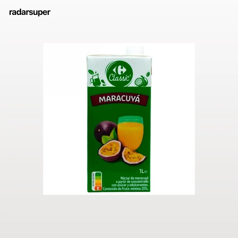 Néctar de maracuya Carrefour Classic brik 1 l.