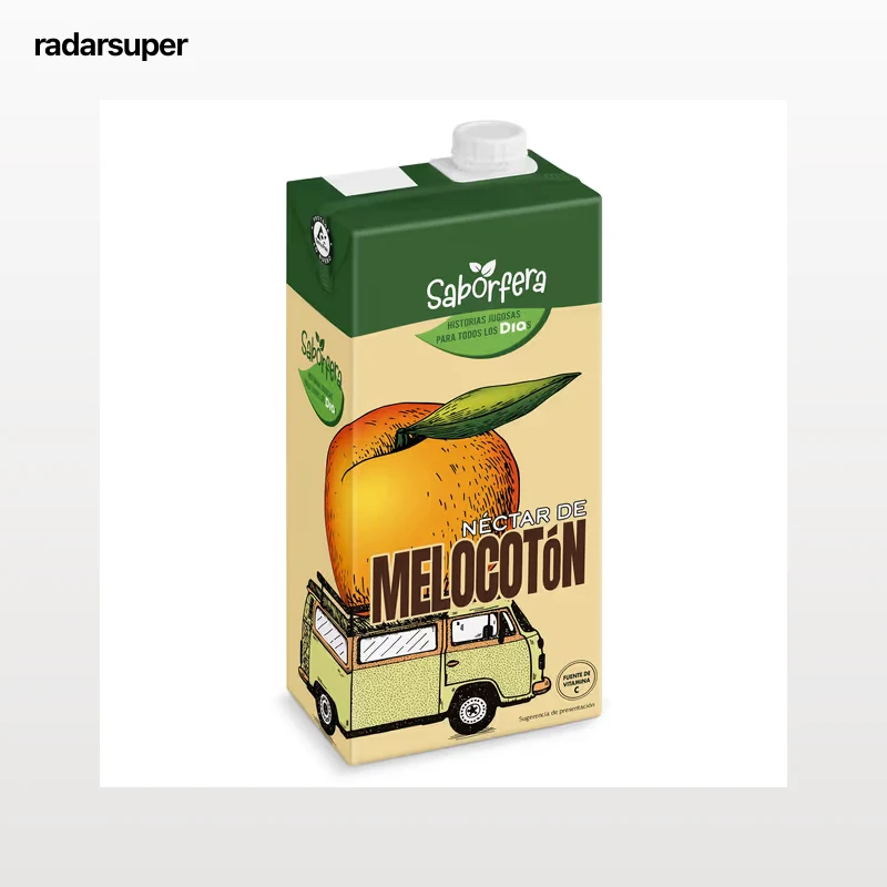 Néctar de melocotón Dia Saborfera 1 L