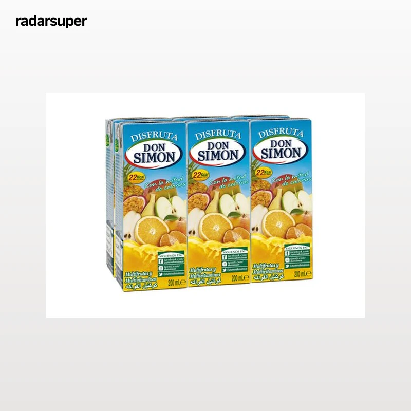 Néctar sin azúcar multifrutas Disfruta pack 6