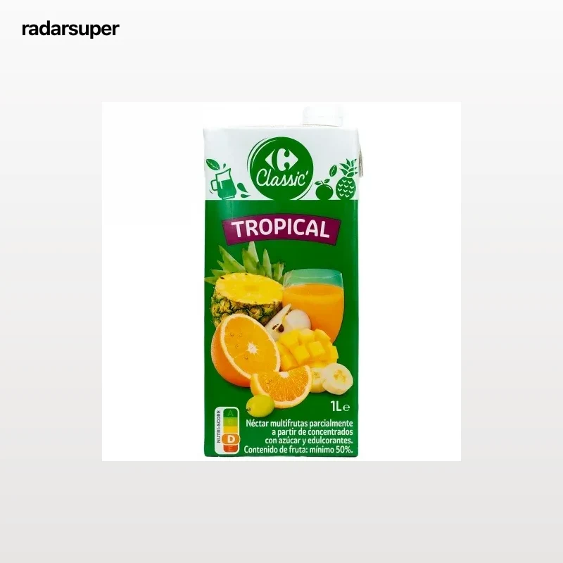 Néctar tropical Carrefour Classic brik 1 l.
