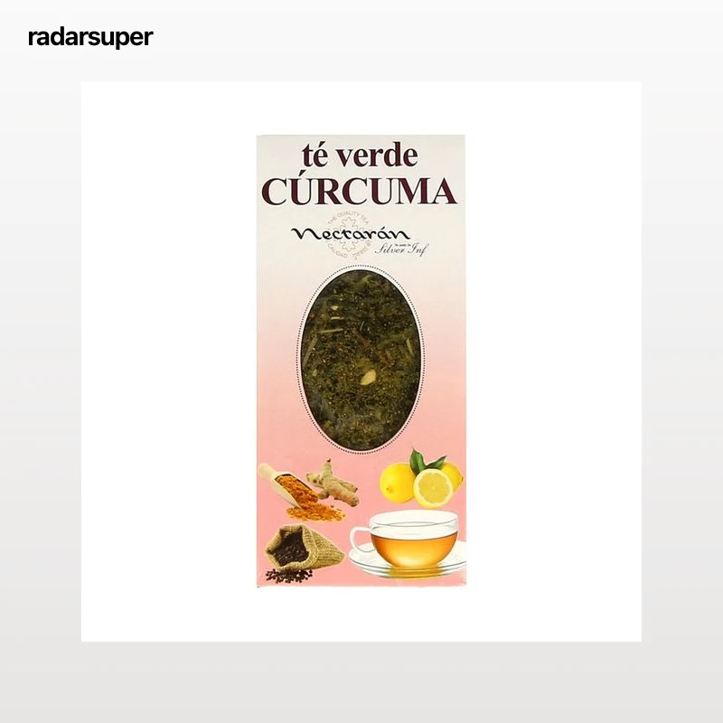 NECTARÁN Té verde con curcuma 100 g.