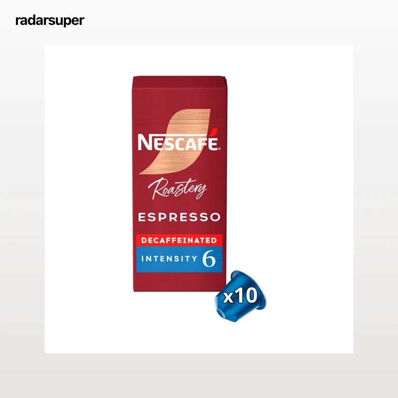 NESCAFE Café en cápsulas espresso descafeinado 10uds.