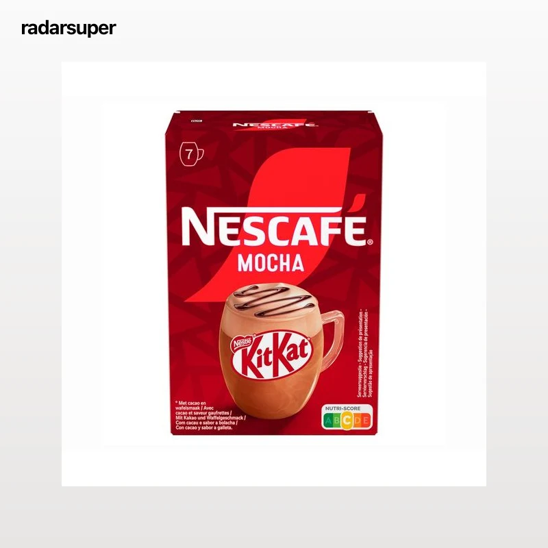 NESCAFÉ Café capuccino mocha kit kat 7 sobres 147 gr.
