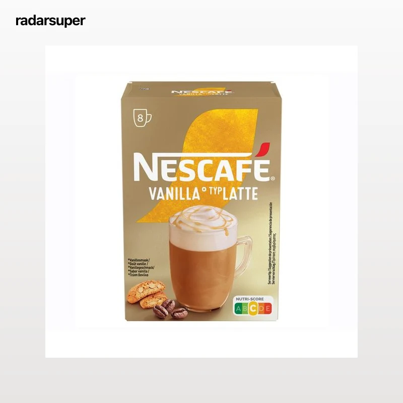 NESCAFE Café soluble capuccino vainilla 8 sobres 136 g.