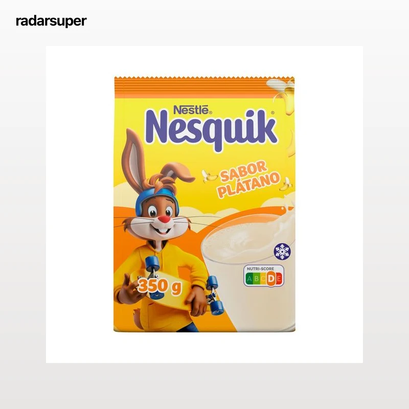 NESQUIK Bebida en polvo con sabor a platano 350 g