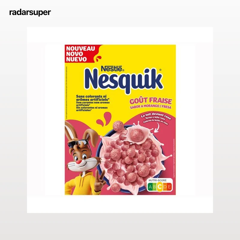 NESQUIK Cereales de fresa 310 g.