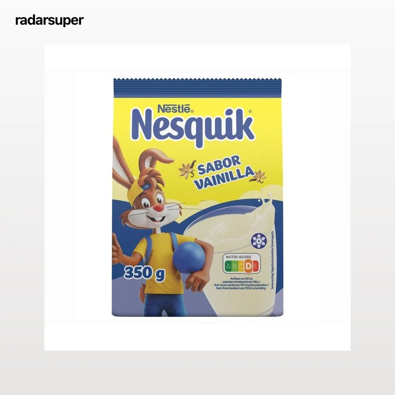 NESQUIK Milk mix instantáneo sabor vainilla 350 g.