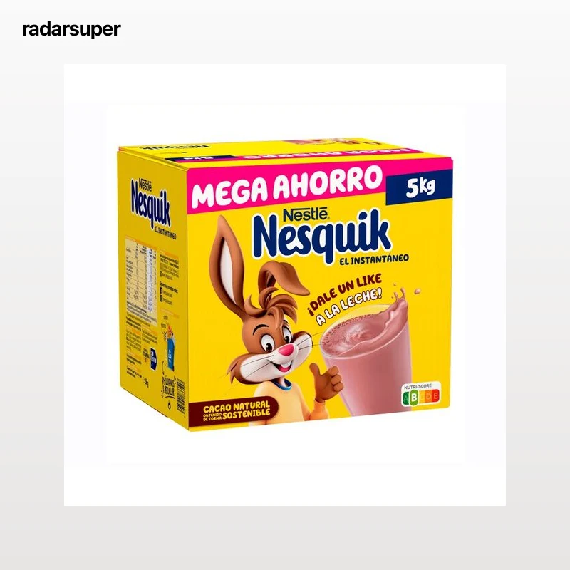 NESQUIK NESTLÉ Cacao en polvo 5 kg.