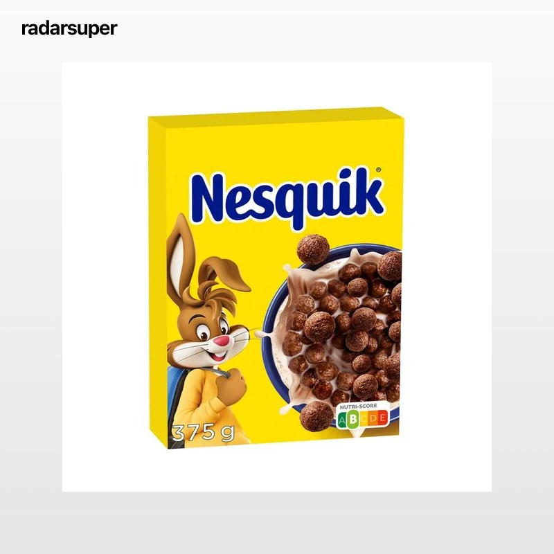 NESQUIK de NESTLÉ Cereales de chocolate 375 g.