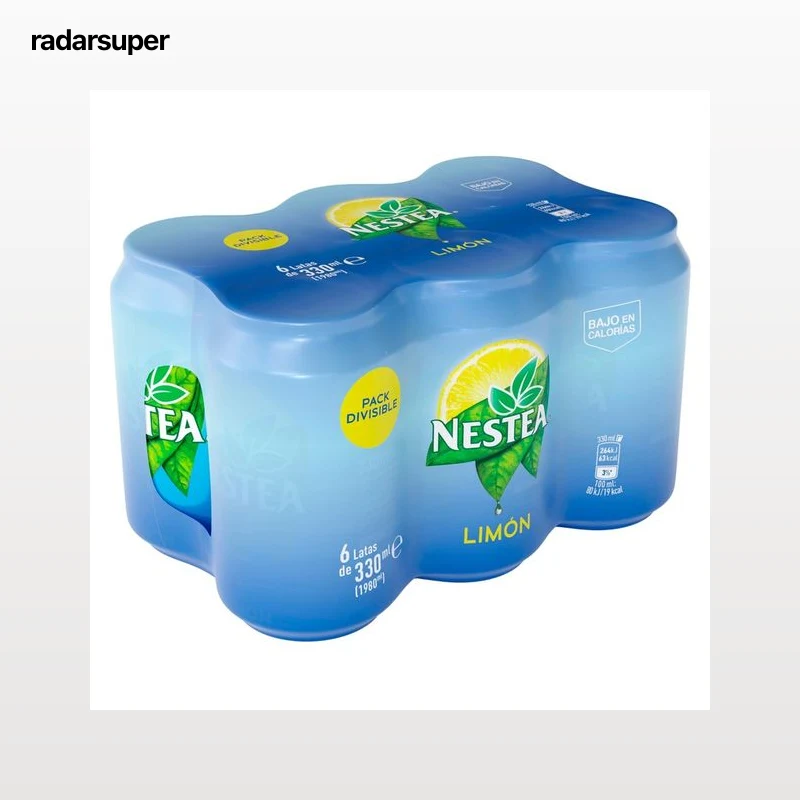 NESTEA Bebida te al limón pack 6 uds lata 33 cl