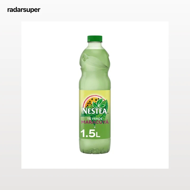 NESTEA Bebida de té verde con maracuyá botella de 1,5 l.
