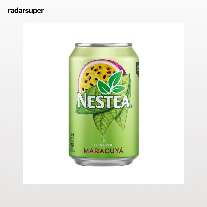 NESTEA Bebida de té verde con maracuyá lata de 33 cl.