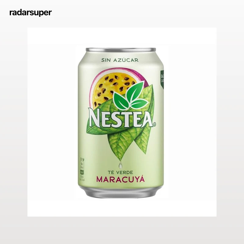 NESTEA Bebida de té zero con sabor a maracuyá 33 cl.