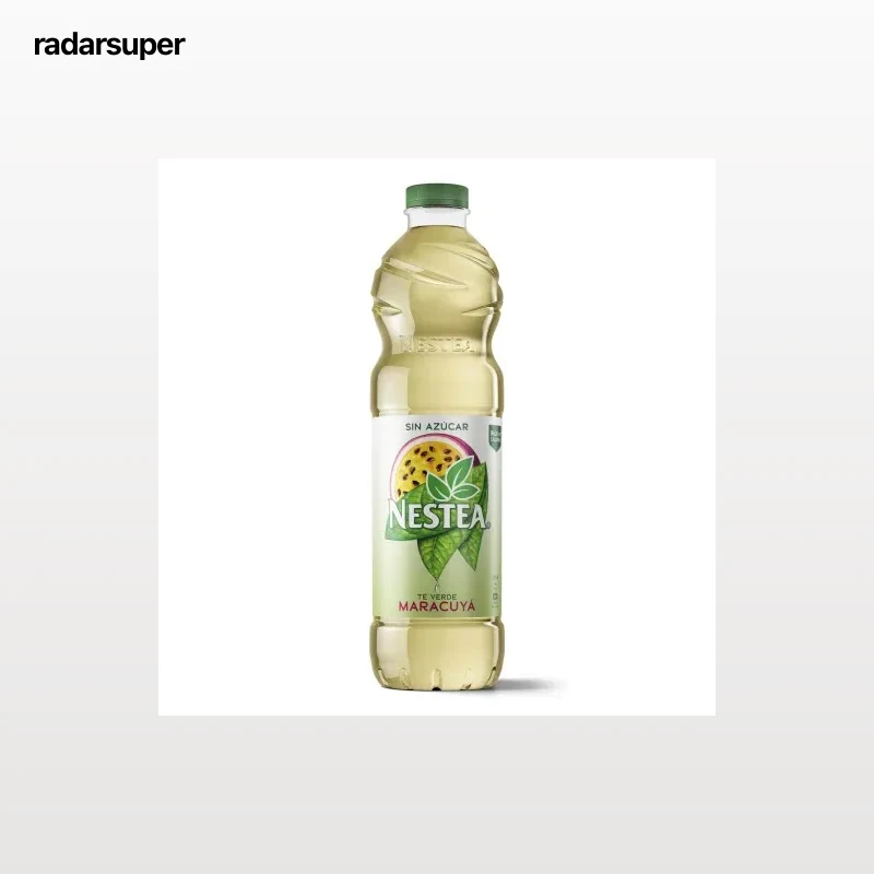 Nestea té verde con maracuyá sin azúcar botella 1,5 l.