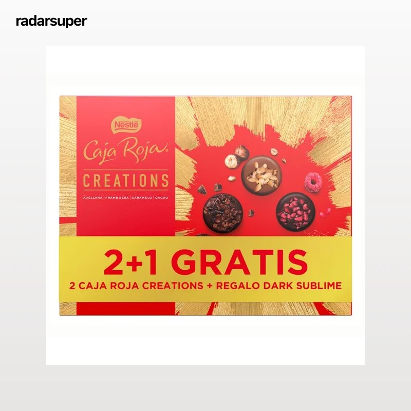 NESTLÉ Bombón creation + dark 2 x 192 gr + 145 g.