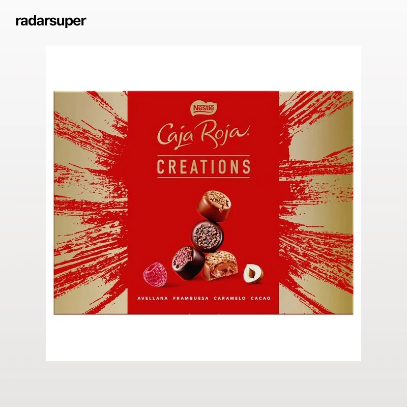 NESTLÉ Bombones caja roja creaciones 192 g.
