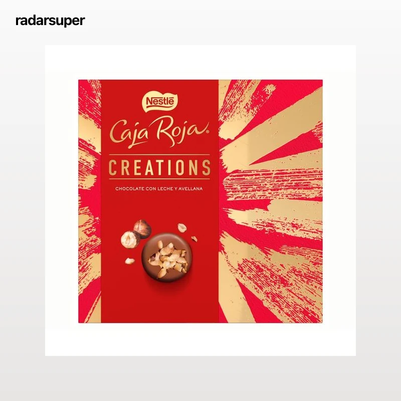 NESTLÉ Bombones caja roja creation avellana 111 gr.