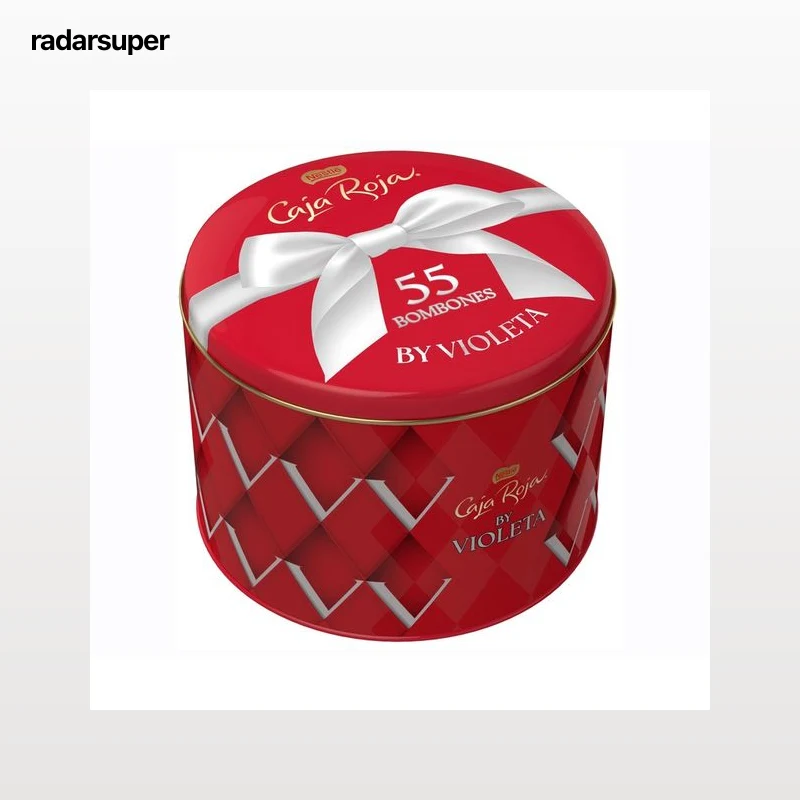 NESTLÉ Bombones caja roja en lata 493 g.