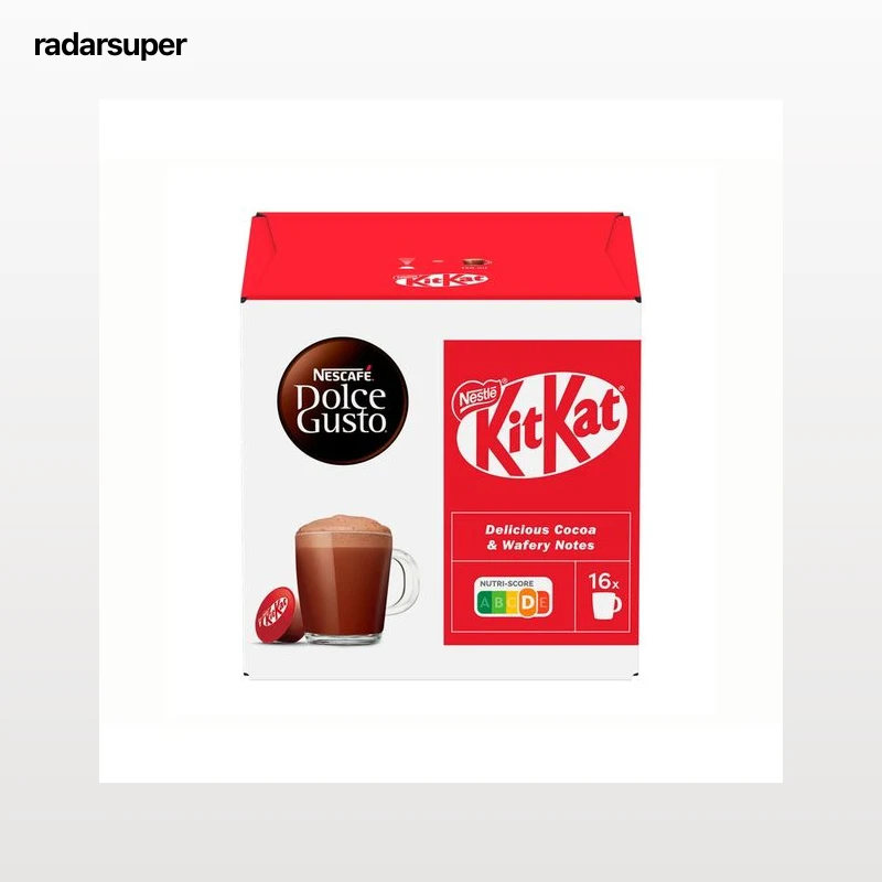 NESTLÉ Café cápsulas dolce gusto kitkat