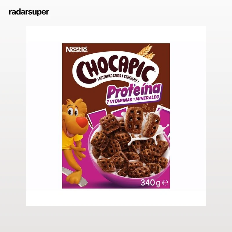 NESTLÉ Cereales chocapic proteína 340 g.