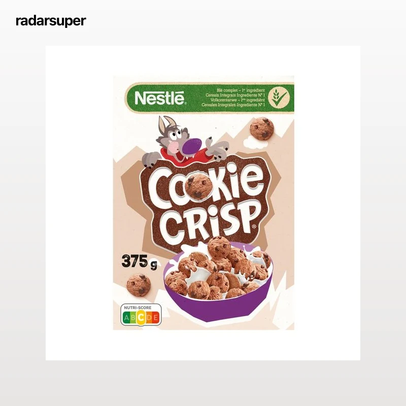 NESTLÉ Cereales chocolate con sabor a Cookies 375 g.
