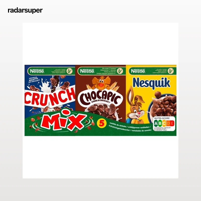 NESTLÉ Cereales, multipack 5 x 30 g. +1 x 40 g