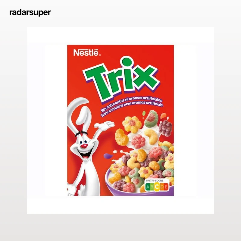 NESTLÉ Cereales con sabor fruta trix 300 g.