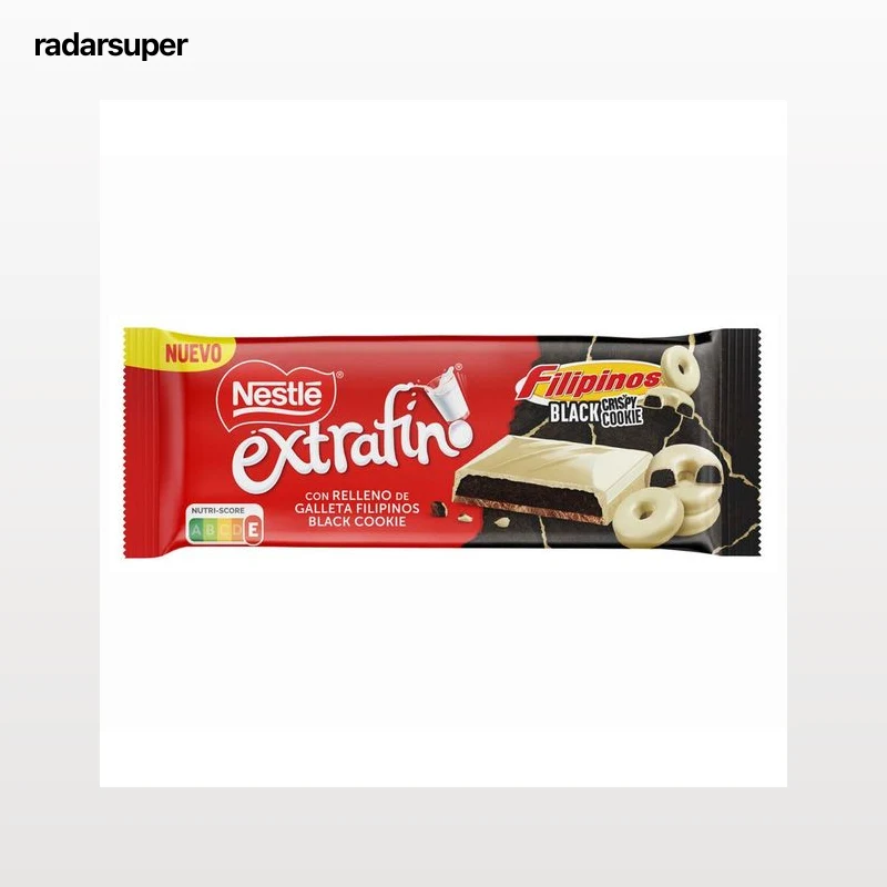 NESTLÉ Chocolate con leche con relleno de filipinos 84 g.